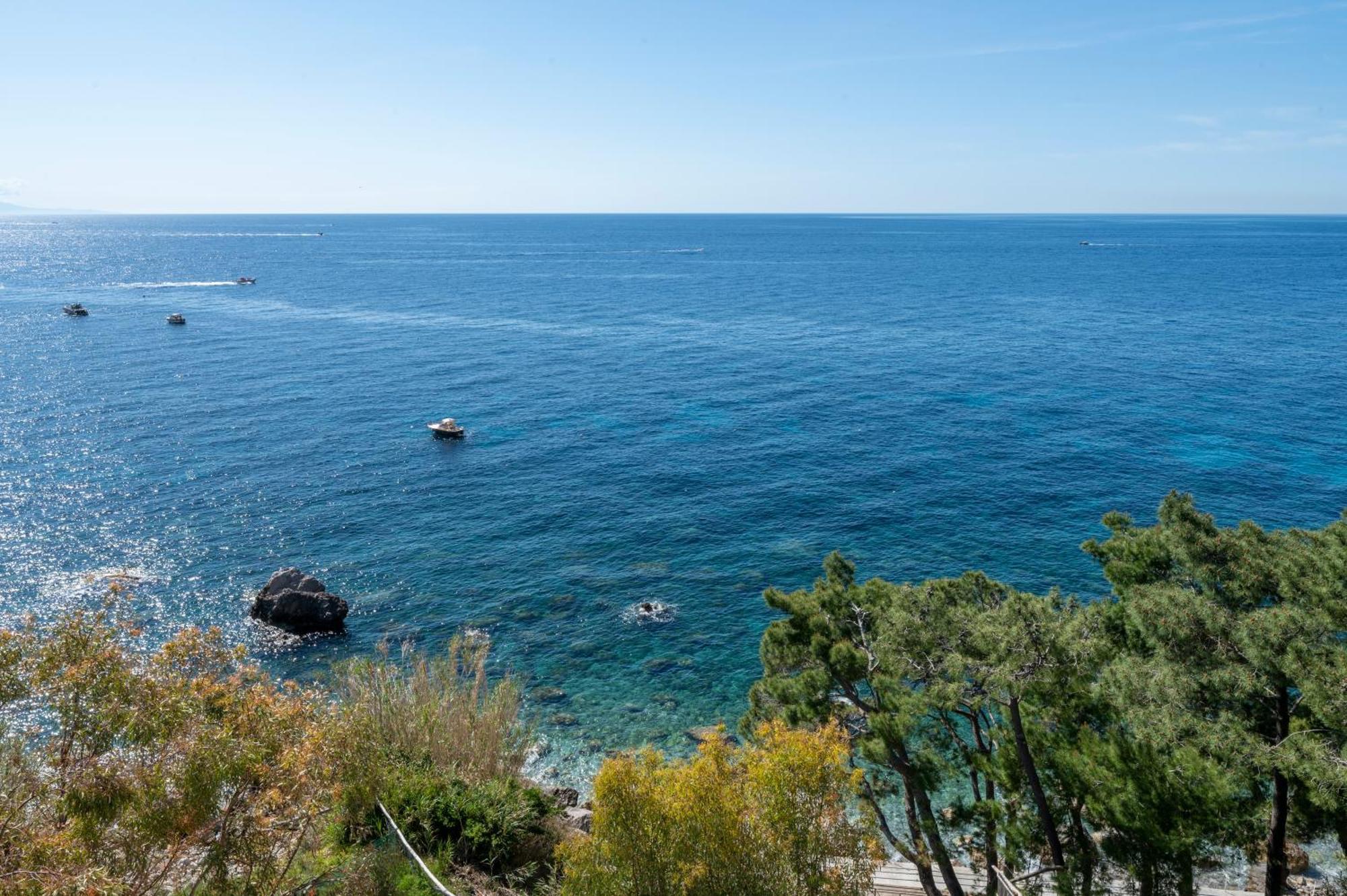 Camping Villaggio Nettuno Nerano Exteriér fotografie