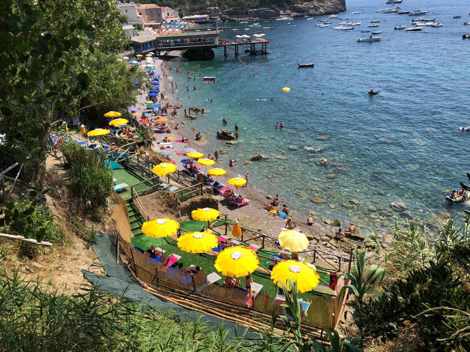 Camping Villaggio Nettuno Nerano Exteriér fotografie