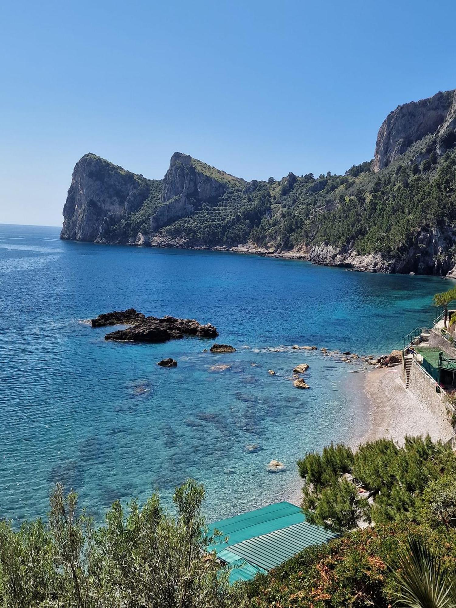 Camping Villaggio Nettuno Nerano Exteriér fotografie
