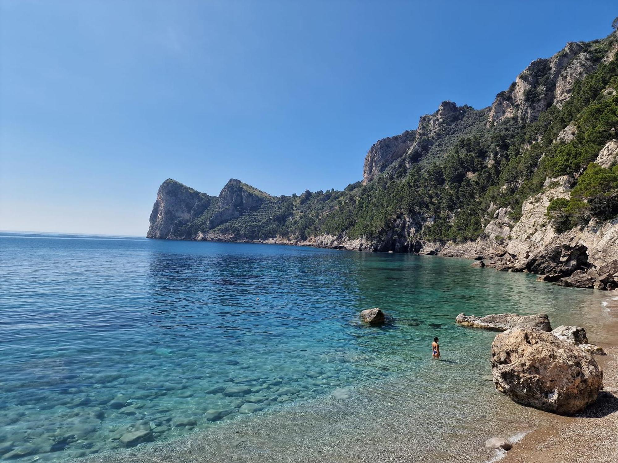 Camping Villaggio Nettuno Nerano Exteriér fotografie