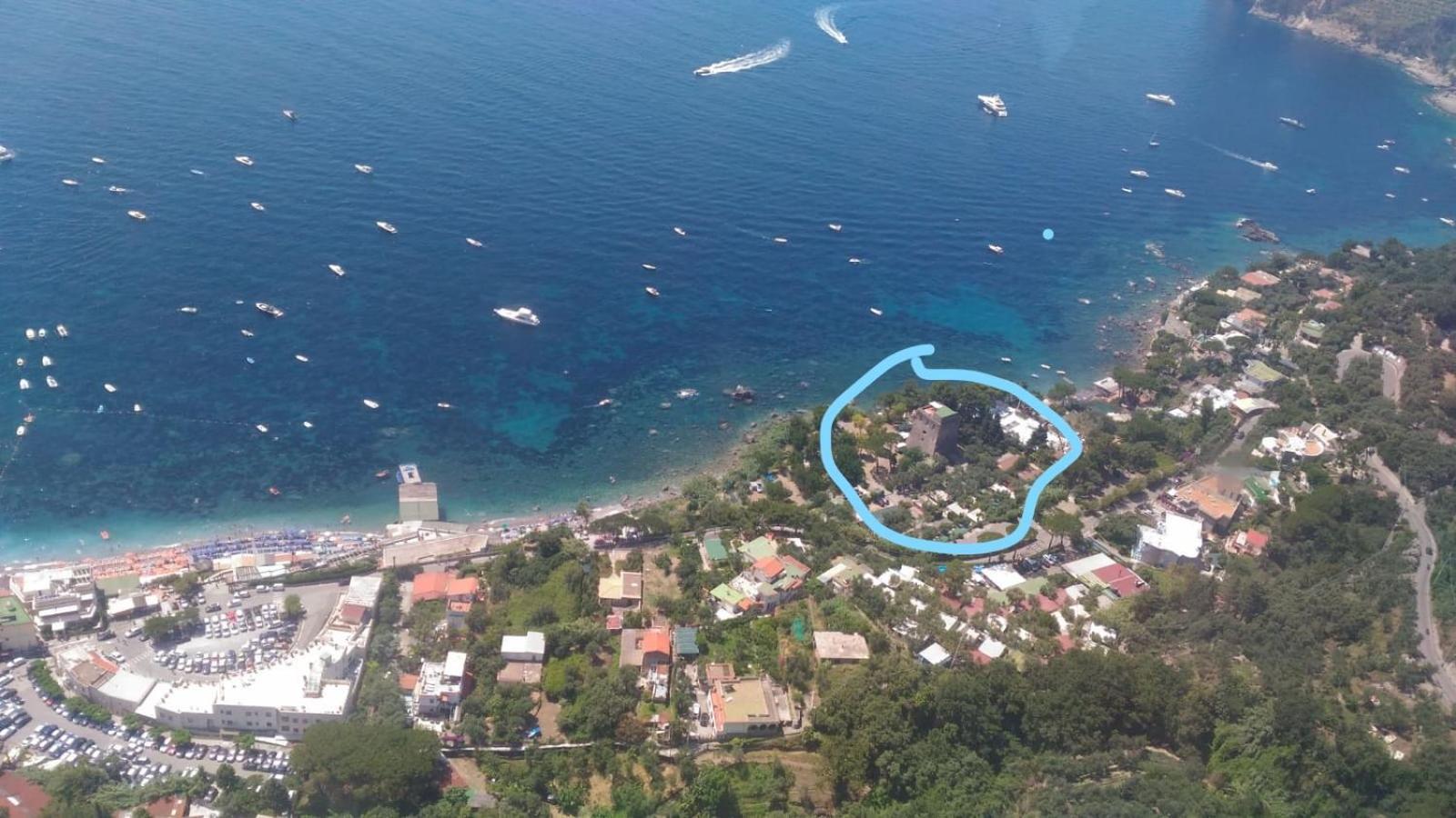 Camping Villaggio Nettuno Nerano Exteriér fotografie