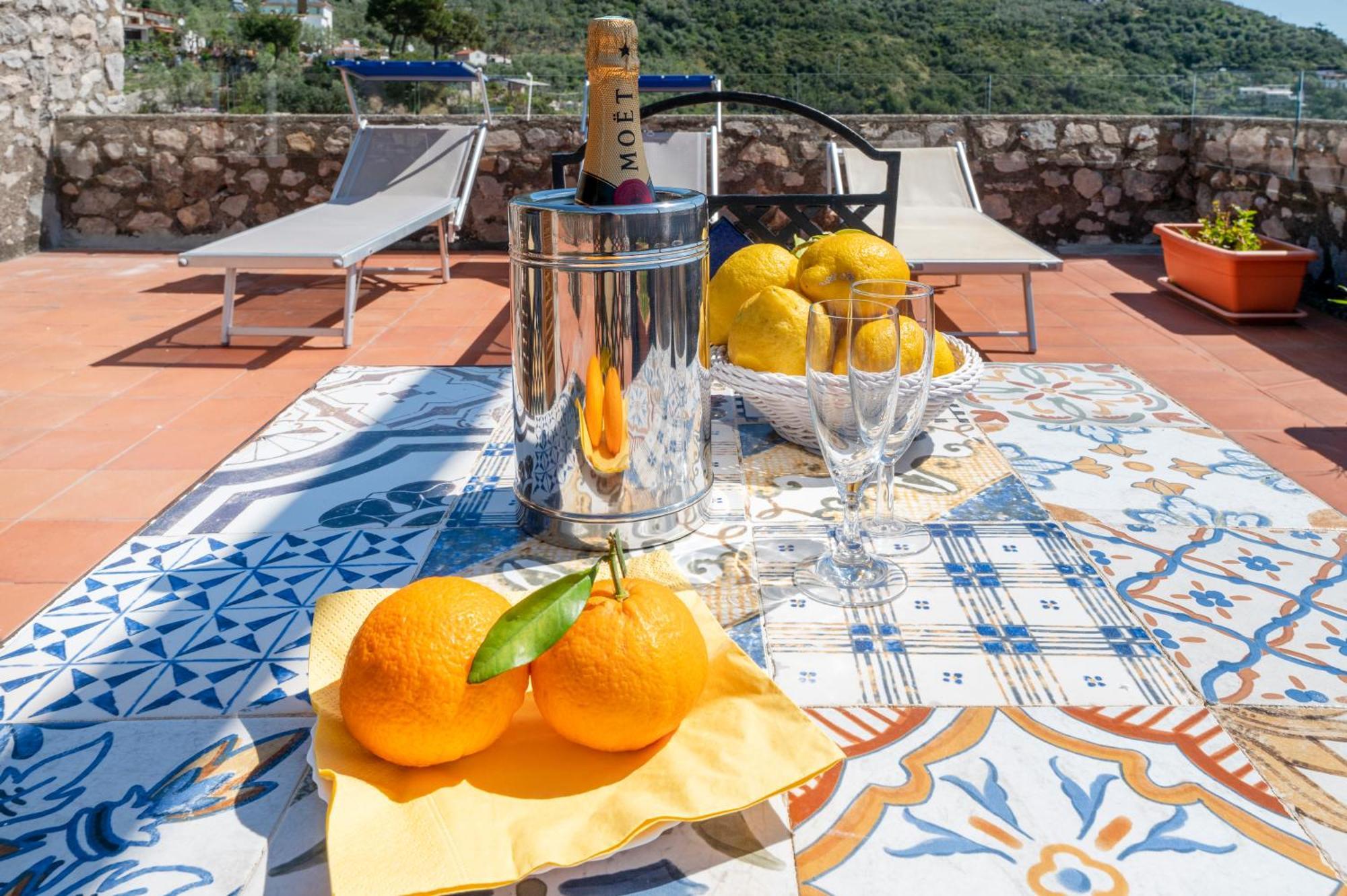 Camping Villaggio Nettuno Nerano Exteriér fotografie