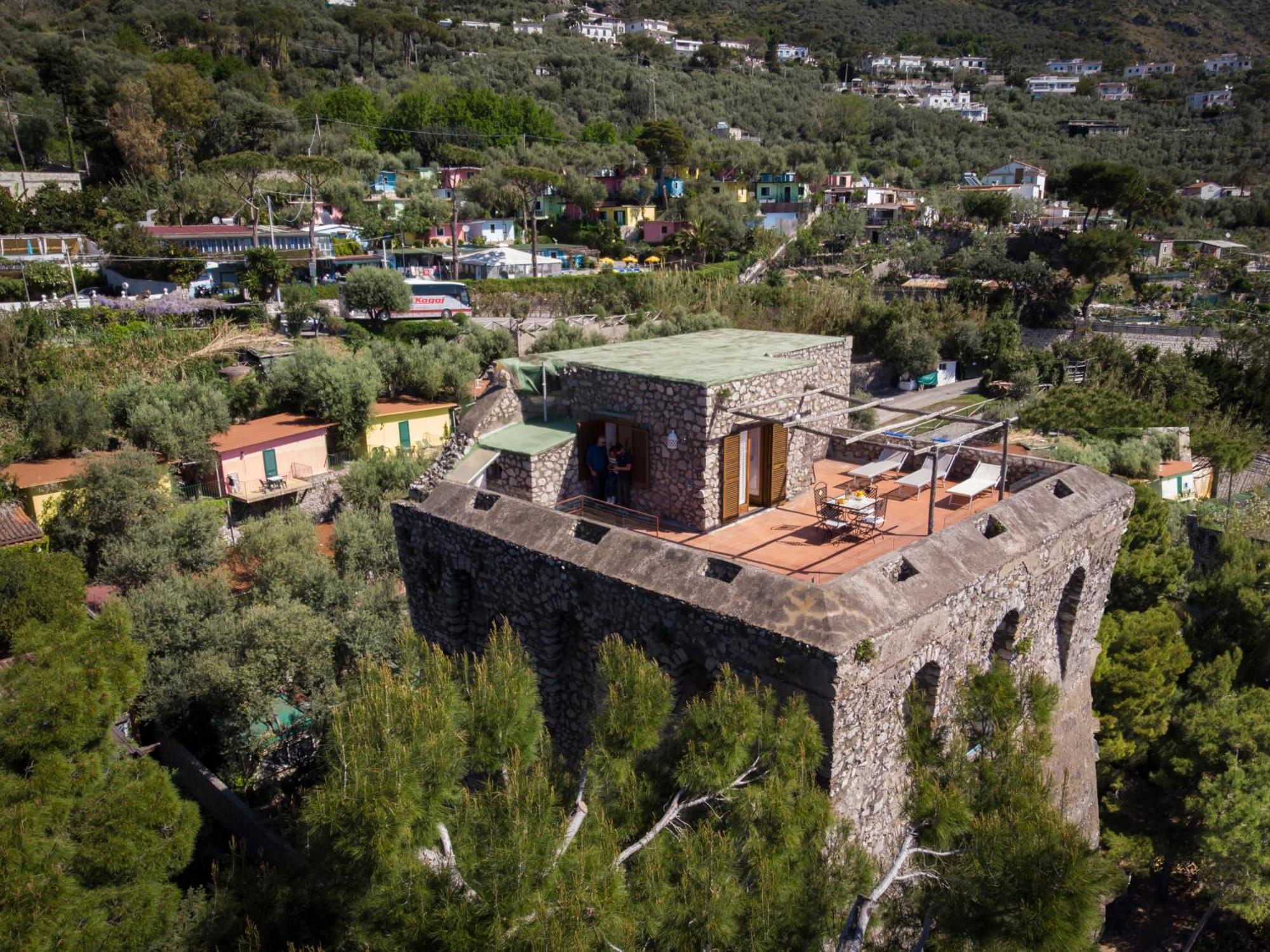 Camping Villaggio Nettuno Nerano Exteriér fotografie